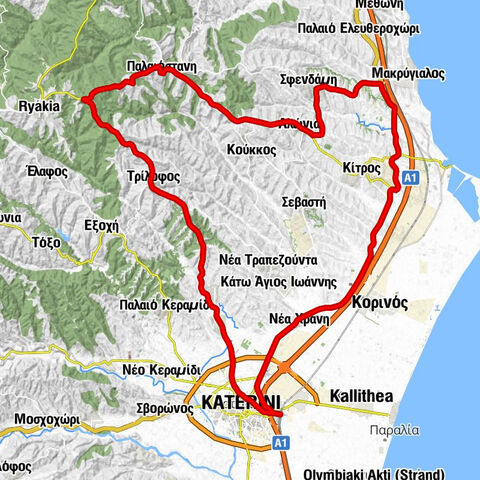 Κατερίνη - Αγία Αικατερίνη - Άγιος Λουκάς ο Ιατρός