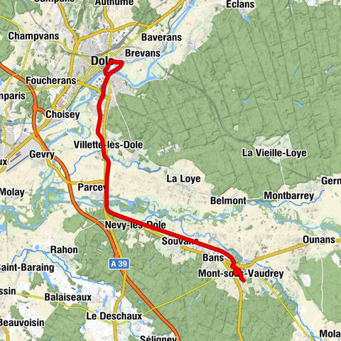 Mont-sous-Vaudrey - Église de l'Assomption-de-la-Vierge - Église Néo-Apostolique - Dole