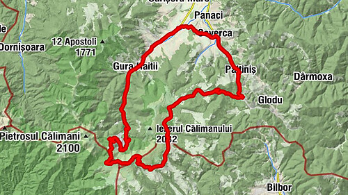 Neagra Șarului - Gura Haitii - Drăgoiasa - Biserica Coverca