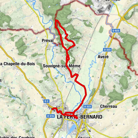 La Ferté-Bernard - Chapelle Saint-Julien - Église Notre-Dame des Marais