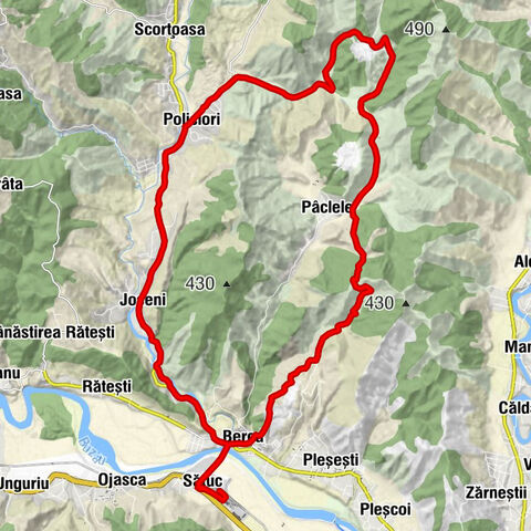 Berca - Sătuc - Popasul Drumețului - Vulcanii Noroioși