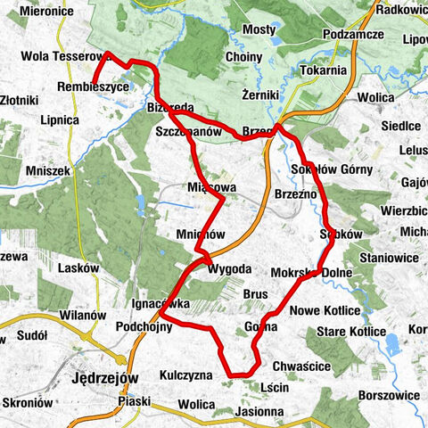 Rembieszyce - Kościół pw. Wniebowzięcia Najświętszej Maryi Panny w Mokrsku Dolnym - Kaplica cmentarna - Kaplica
