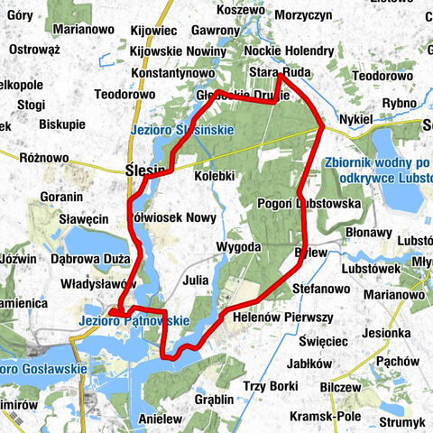 powiat koniński - Ochweśnicka - Ślesin - Bernardynka