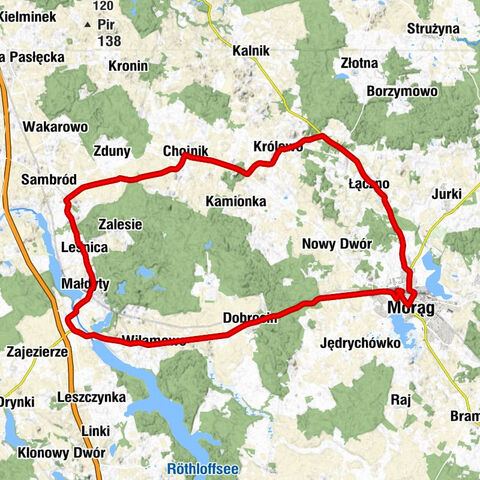 Morąg - Kościół pw. Przemienienia Pańskiego - Kościół filialny pw. Świętego Wojciecha - Kościół pw. Błogosławionego Michała Kozala Biskupa i Męczennika