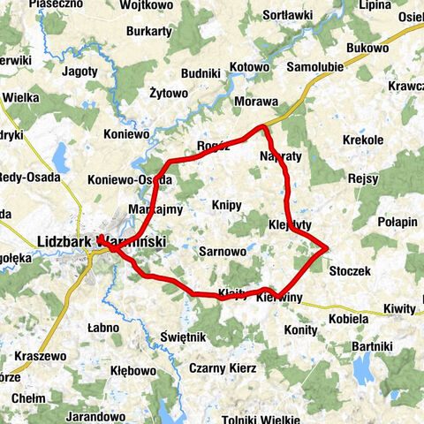 Lidzbark Warmiński - Kaplica pw. Niepokalanego Poczęcia Najświętszej Maryi Panny - Kościół pw. św. Barbary i św. Marii Magdaleny - Kaplica szpitalna