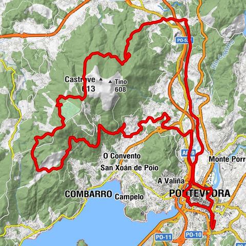 Pontevedra - Igrexa de San Pedro de Campaño - Igrexa Santa María de Alba