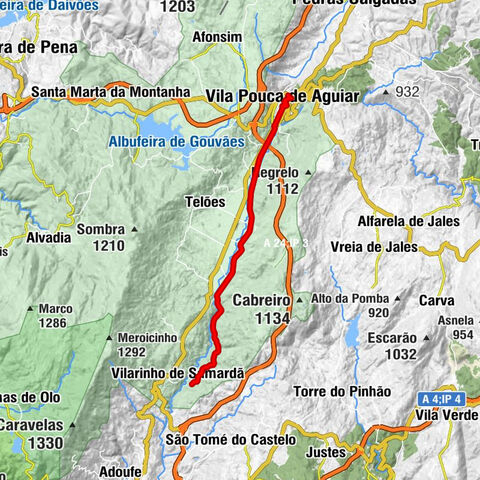 Vila Pouca de Aguiar - Gralheira - Tourencinho - Capela de São Domingos e São Sebastião