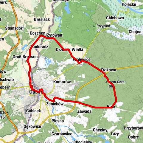 Guben - Evangelische Kirche Groß Breesen - Klosterkirche