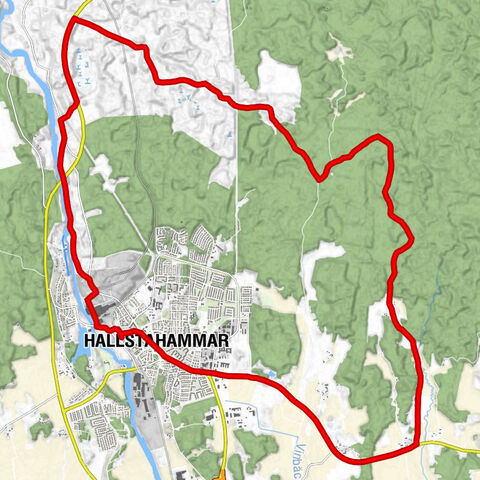 Hallstahammar - Trångfors - Riset