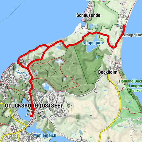 Drei - Kobbellück - Lyksborg Kirke - Glücksburg (Ostsee)