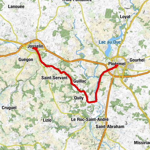 Ploërmel - Église Saint-Armel - Morfouesse - Chapelle de la Congrégation