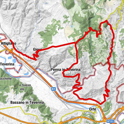 Attigliano-Bomarzo - Attigliano - Giove - Chiesa di Santa Maria della Neve