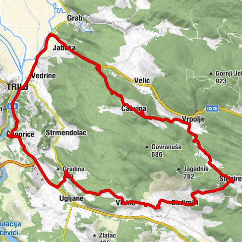 Periši - Budići - Tabija - Trilj