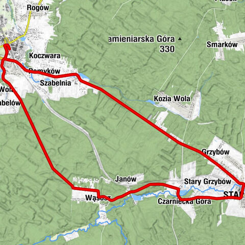 Końskie - Kościół pw. Świętej Anny i Świętego Jana Chrzciciela - Stąporków
