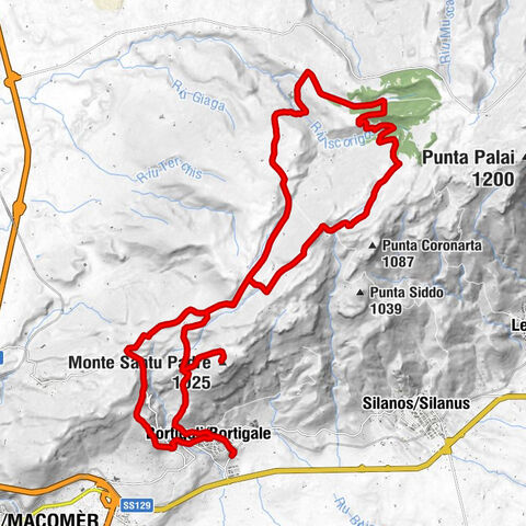 Bortigali - Chiesa di Sant'Antonio Abate - Chiesa di Santa Maria degli Angeli - Monte Santu Padre