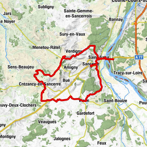 Au Bord de la Loire - Saint-Thibault - Église Saint-Priest - Église Notre-Dame