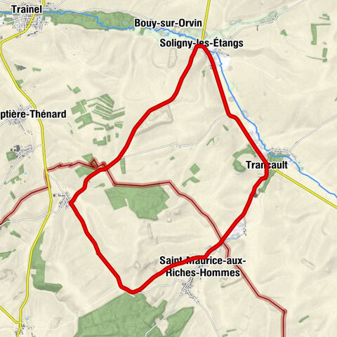 Trancault - Soligny-les-Étangs - Église Saint-Léger - Église Saint-Maurice