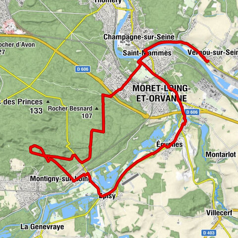 Vernou-sur-Seine - Église Saint-Pierre - Église Saint-Philippe et Saint-Jacques - Église Saint-Rémi