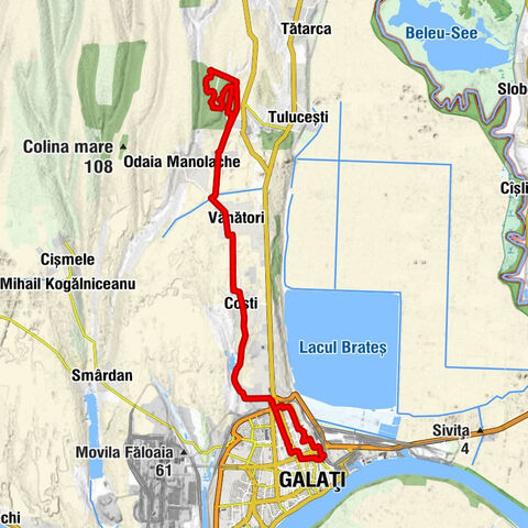 Galați - Costi - Vânători