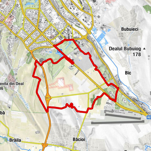 Chișinău - Porțile Orașului - Băcioii Noi - Galata / Aeroport
