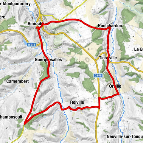 Vimoutiers - Église Saint-Martin - Église Saint-Pierre - Église Saint-Brice