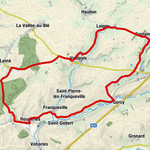 Rougeries - Marfontaine - Voulpaix - Église Saint-Martin