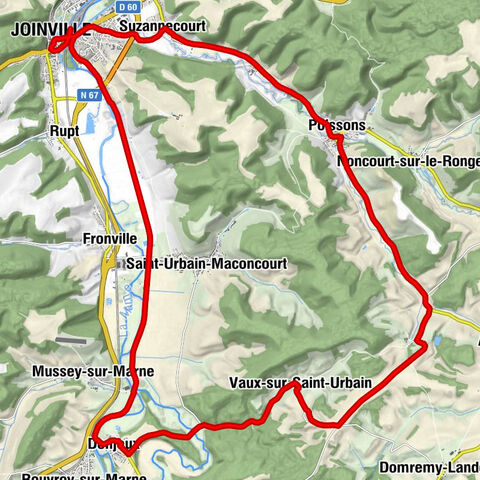 Joinville - Église Saint-Aignan - Église Saint-Léger - Église Saint-Rémy