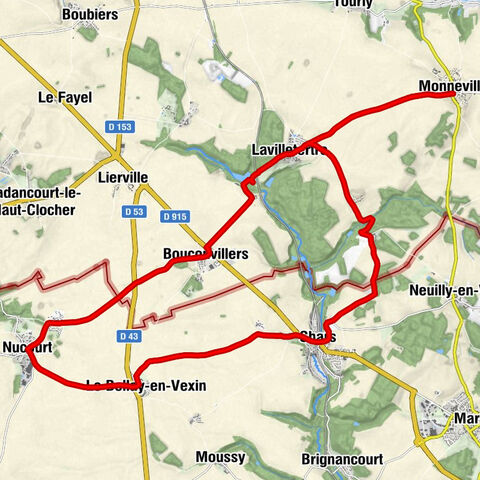 Monneville - Église Notre-Dame de la Nativité - Église Saint-Étienne. - Église Saint-Sulpice