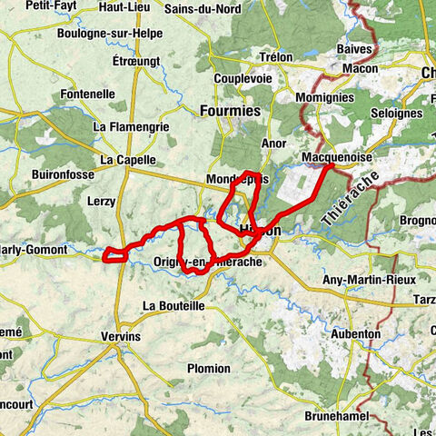 Macquenoise - Église de la Nativité-de-la-Vierge - Église Saint-Martin - Église Saint-Cyr-et-Sainte-Julitte