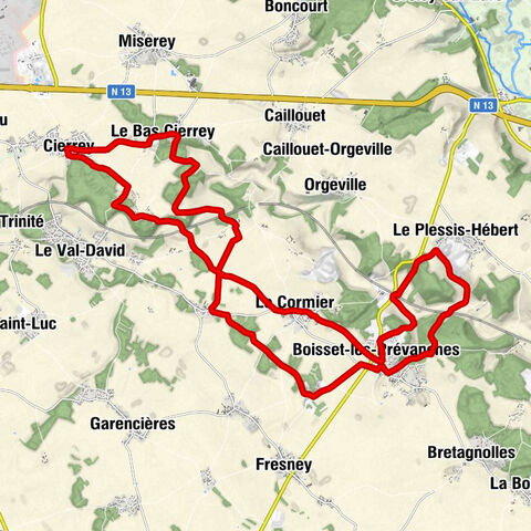 Le Haut Cierrey - Église de la Nativité-de-Notre-Dame - Église Sainte-Geneviève - Cierrey