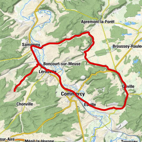 Malaumont - Église Saint-Martin - Église Saint-Pierre et Saint-Paul - Église Saint-Gérard