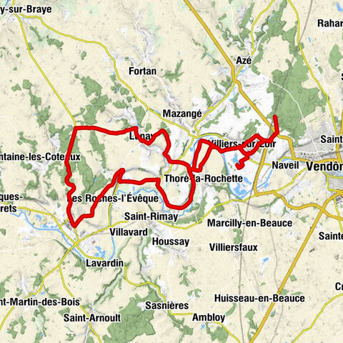 Vendôme-Villiers TGV - Église Saint-Hilaire - Église Saint-Martin - La marmite express