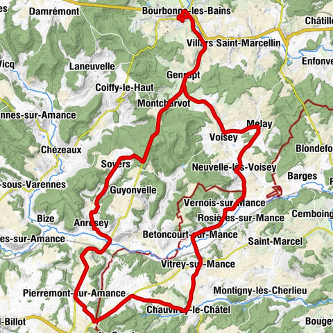 Bourbonne-les-Bains - Église Saint-Valbert - Église Saint-Remi - Église Notre-Dame-de-l'Assomption