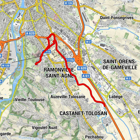 Le Mas De Dardagna - Toulouse - Ramonville-Saint-Agne - L'Écluse de Castanet