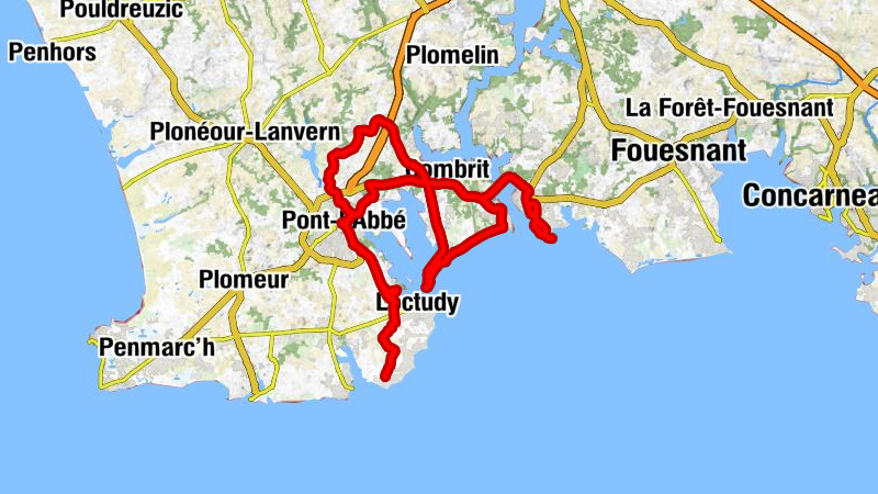 Crêperie du Ster - Église Saint-Alour de Tréméoc - Église Notre-Dame-de-la-Mer - Église Notre-Dame-des-Carmes