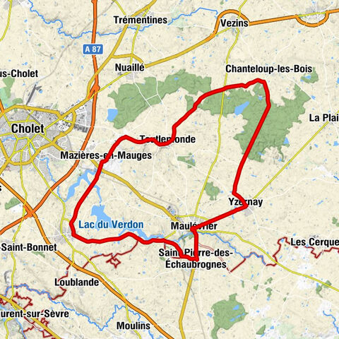 Saint-Pierre-des-Échaubrognes - L'Iris - Église Sainte-Radegonde - Église Saint-Jean-Baptiste