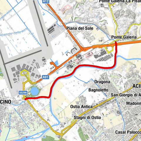 Fiumicino - Episcopio di Porto - Lido di Ostia - Acilia