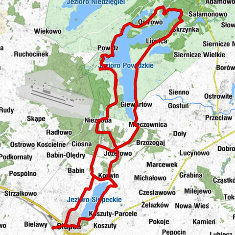 Słupca - Róża - Błota - Jaworowo