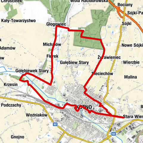 Stara Wieś - Kościół parafialny pw. św. Jadwigi Królowej - Kutno - Kaplica cmentarna