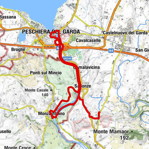 Valeggio sul Mincio - Maiella ai Monti - La Littorina del Mincio - Peschiera del Garda