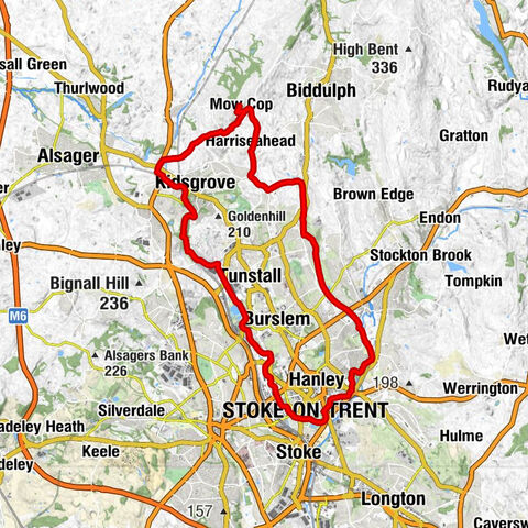 Mow Cop - Kidsgrove - Tunstall - St. Thomas's Church