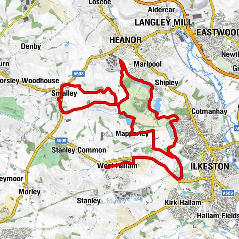 West Hallam - Ilkeston - Heanor - Smalley Baptist Church