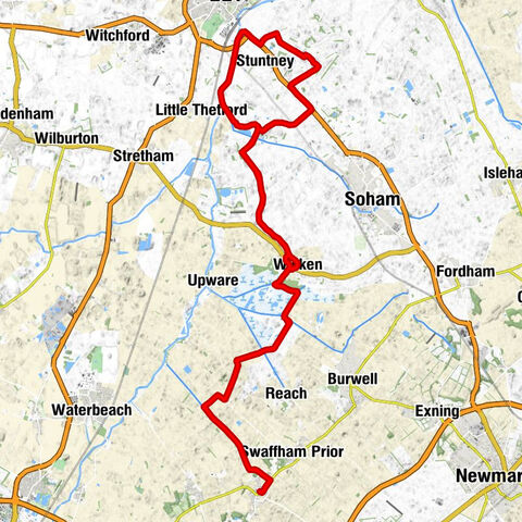 Swaffham Bulbeck - Wicken - Padney - Ely