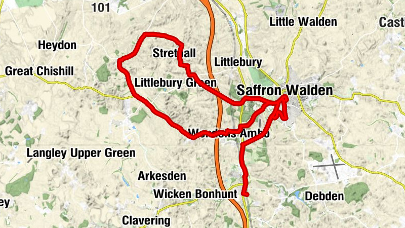 Newport - Saffron Walden - Saffron Walden Baptist Church - Saint Nicholas, Elmdon