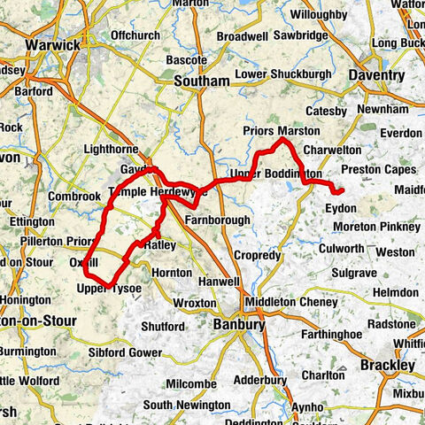 Woodford Halse - Bangla Restaurant - Hinton (Woodford Halse) Methodist Church - St. Lawrence