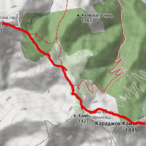 Karadjov Kamak (Fels eingeklemmt)