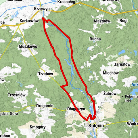 Sulęcin - Długoszyn-Kolonia - Kościół Matki Boskiej Różańcowej
