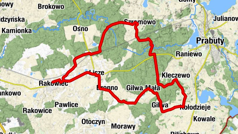 Rakowiec - Leśna Resto Bar - Szramowo - Kleczewo