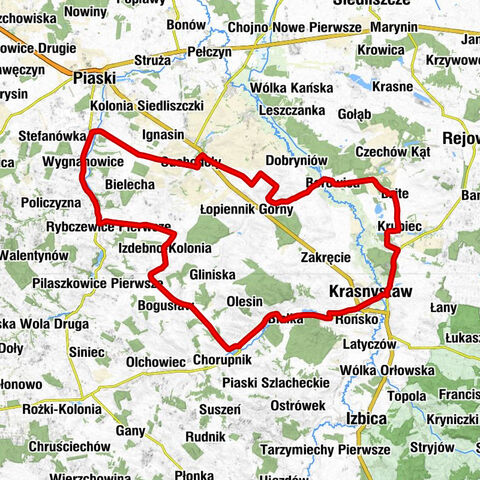 Krasnystaw - Kościół Podwyższenia Krzyża Świętego - Kościół pw. Świętego Franciszka Ksawerego - Steak House