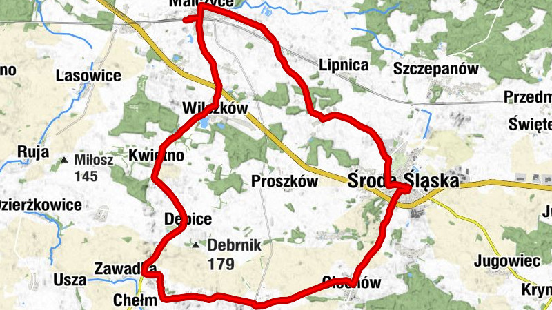 Malczyce - Kościół Parafialny pw. Św. Wawrzyńca - Jastrzębiec - Kościół pw. Świętego Michała Archanioła